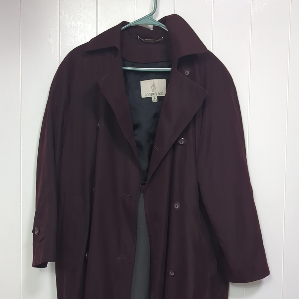 🎵 Vintage London Fog Brown Trench Coat - Picture 2 of 10